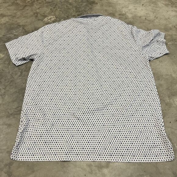 Peter Millar Crown Sport Summer Comfort Seeing Double Polo Skulls Mens Size XL - Picture 7 of 9